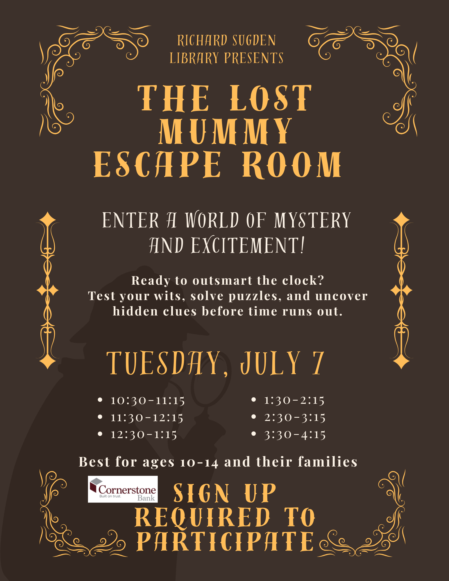 Lost Mummy Escape Room